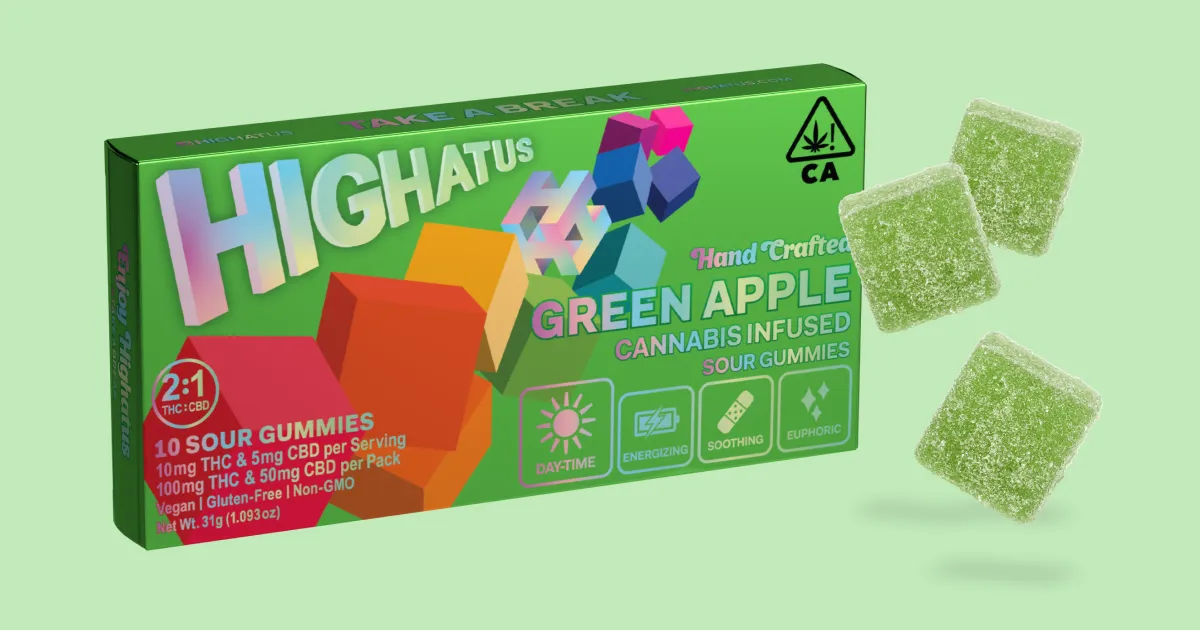 Photograph of product: $20 | Sour Apple Cbd | Highatus