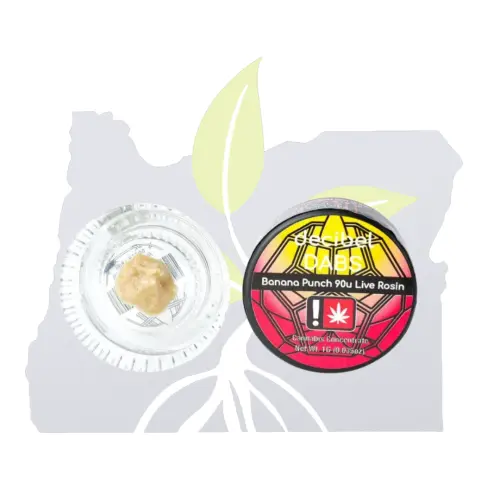 Photograph of product: Decibel-Rosin-Banana Rntz