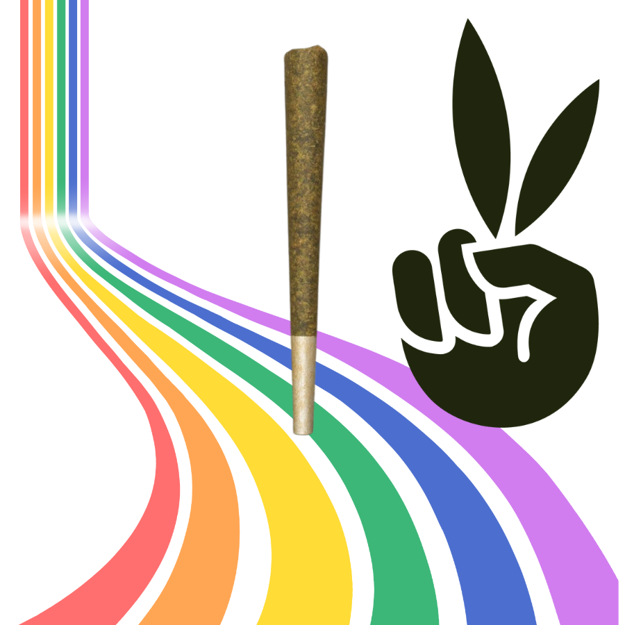 Photograph of product: Strawberry Cookies | UC Pride PreRoll