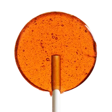 Photograph of product: Mountain High Mango Live Rosin Infused Sucker