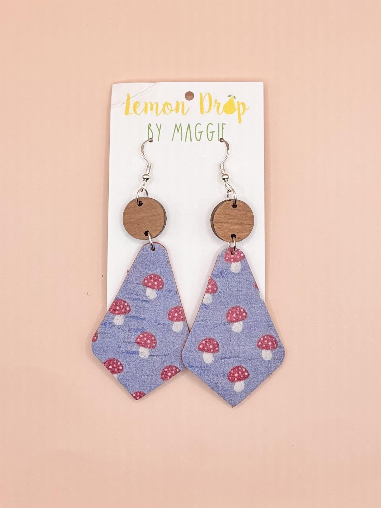 Photograph of product: Mushroom Earrings