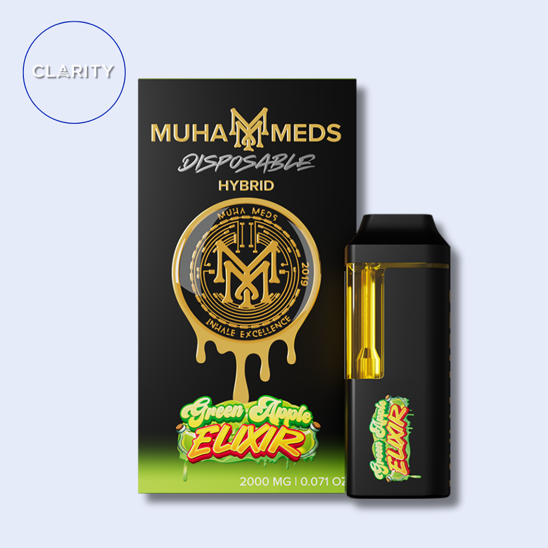 Photograph of product: MuhaMeds Disposable | Green Apple Elixir