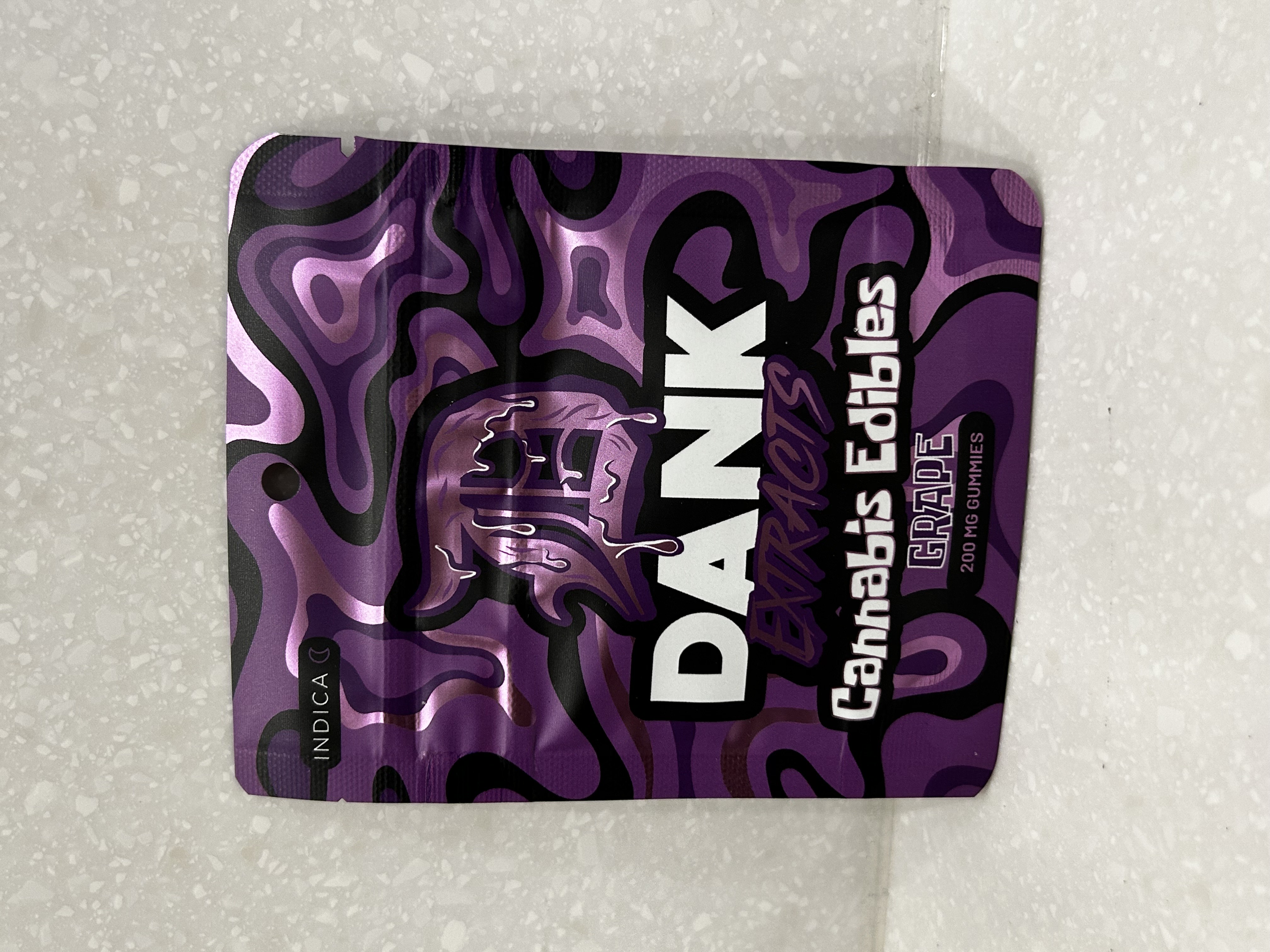 Photograph of product: Dank | Gummies | Grape | 200mg
