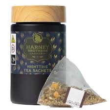 Photograph of product: Harney Brothers | Nighttime (Chamomile Mint) | 10mg 5pk | Tea Sachet