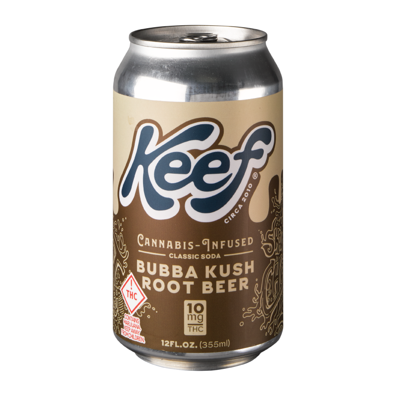 Photograph of product: Bubba Kush Root Beer Keef Soda