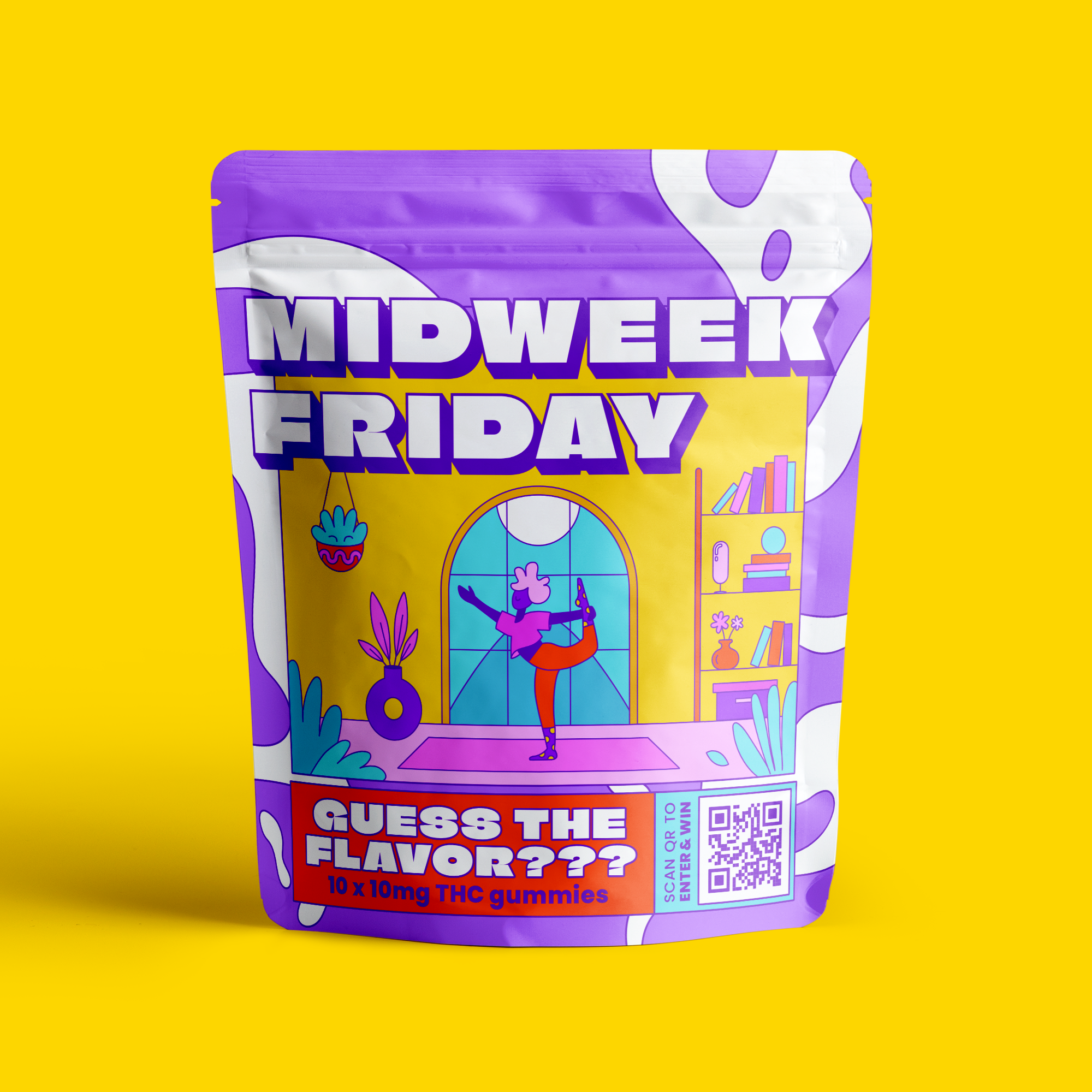 Photograph of product: Mystery Flavor - 10pk Gummies - 100mg