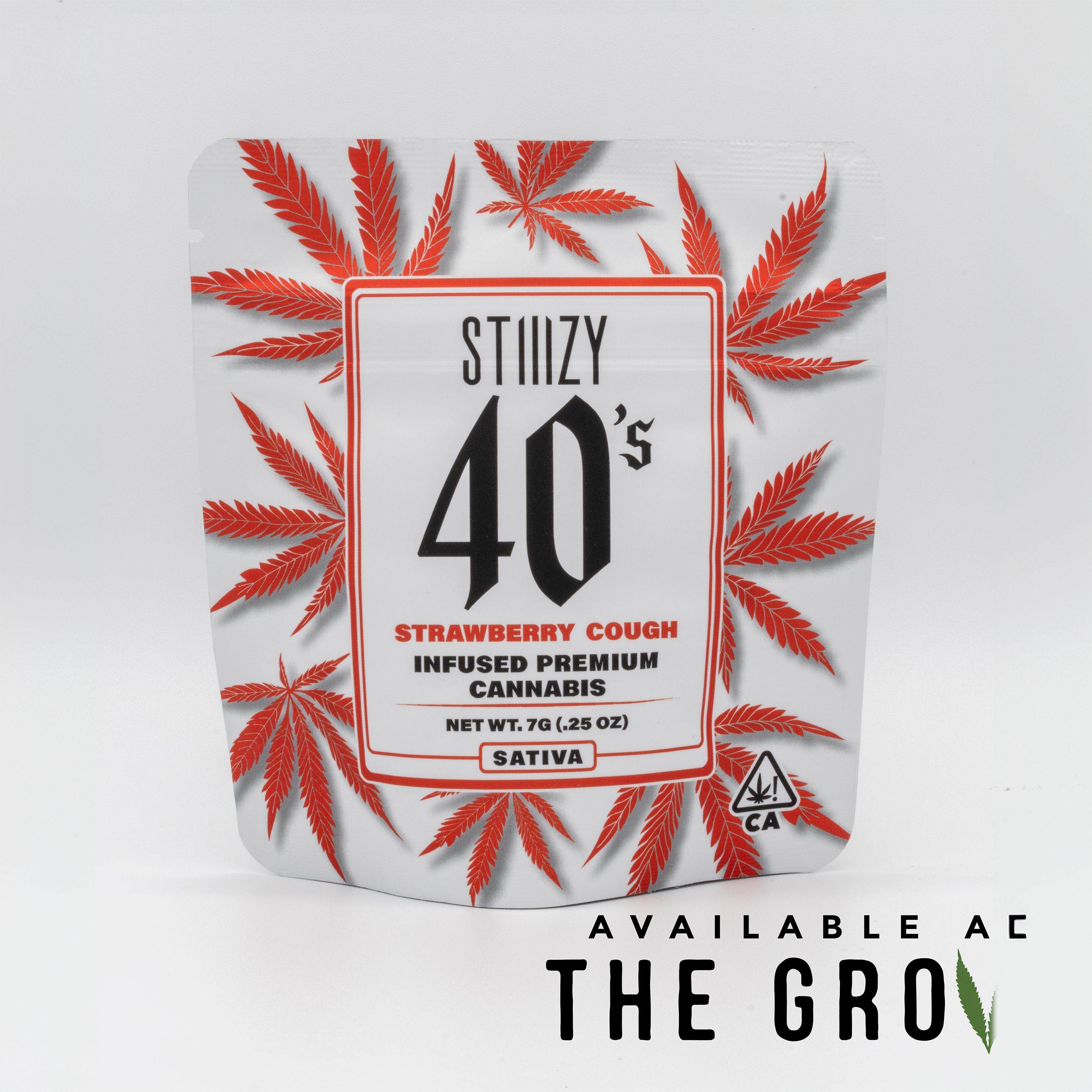 Photograph of product: 40's Strawberry Cough Infused 7g Flower
