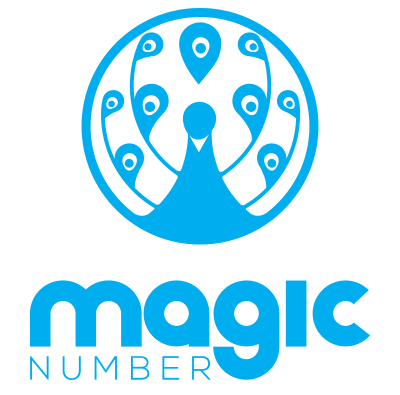 Photograph of product: Magic Number | 25mg | Blue Raspberry
