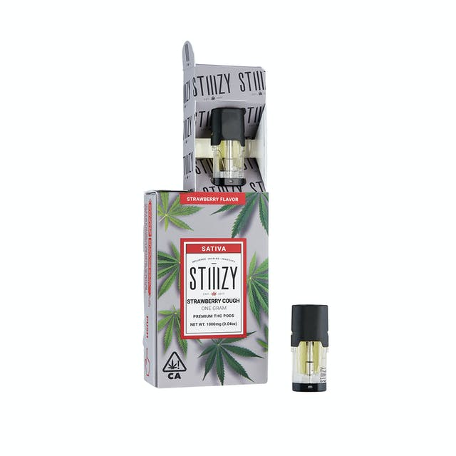 Photograph of product: STIIIZY: STRAWBERRY COUGH 1G POD