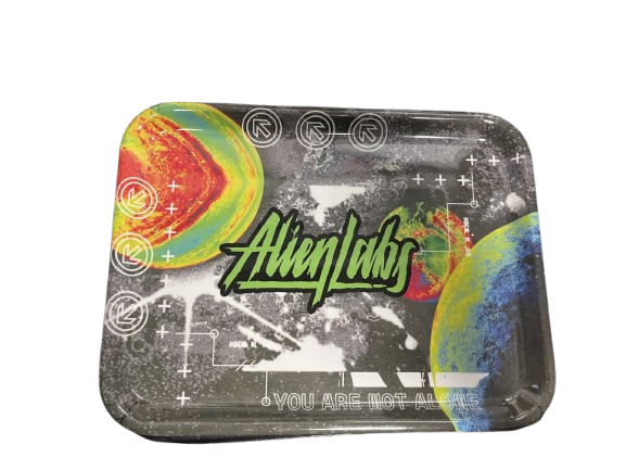 Photograph of product: Alien Labs | Premium Rolling Tray (Grey)