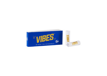 Photograph of product: Rolling Paper Tips ~ White Slim