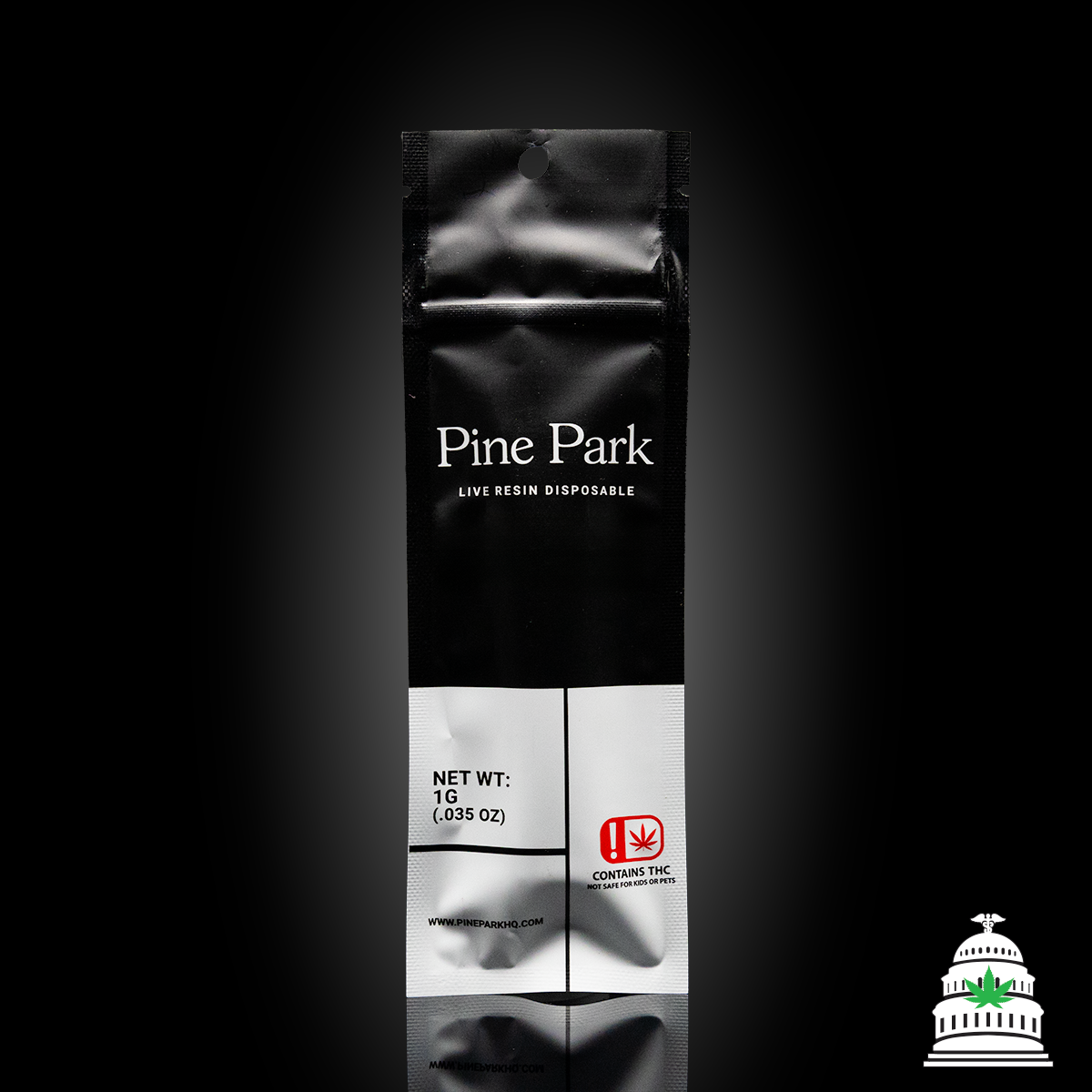 Photograph of product: Apple Blossom - Pine Park Live Resin Disposable