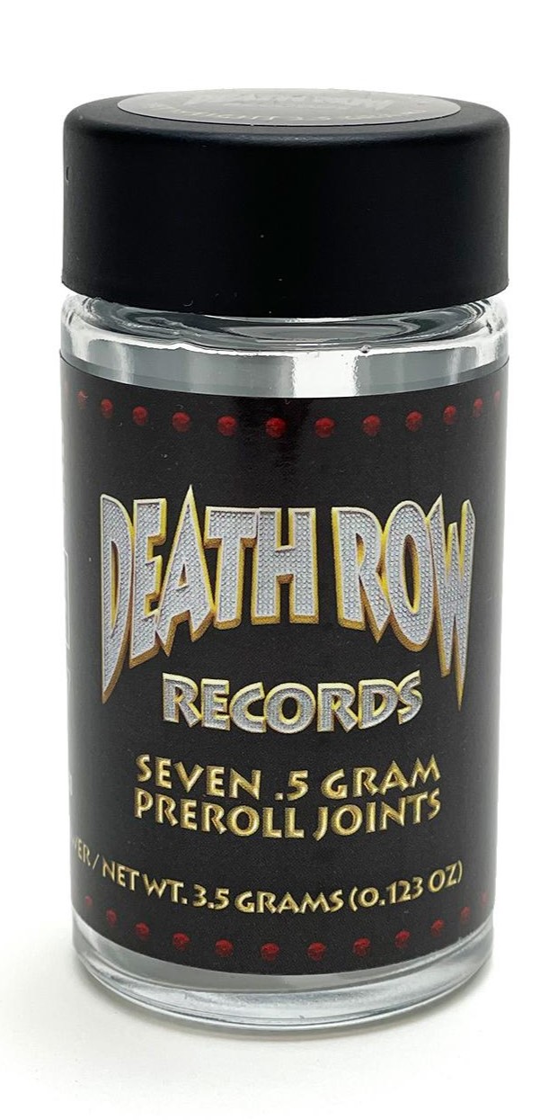 Photograph of product: Death Row: Ninteen'92 Infused 7 Pack Pre-Roll's (7x0.5g)