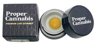 Photograph of product: Proper Banana OG Live Rosin (1g)