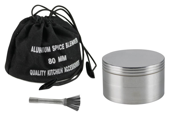 Photograph of product: 4pc Metal Grinder w/ Screen - 3"