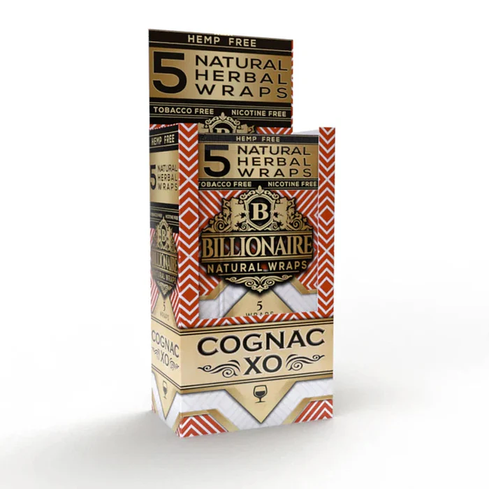Photograph of product: Cognac XO 2pk Billionaire Hemp Wraps