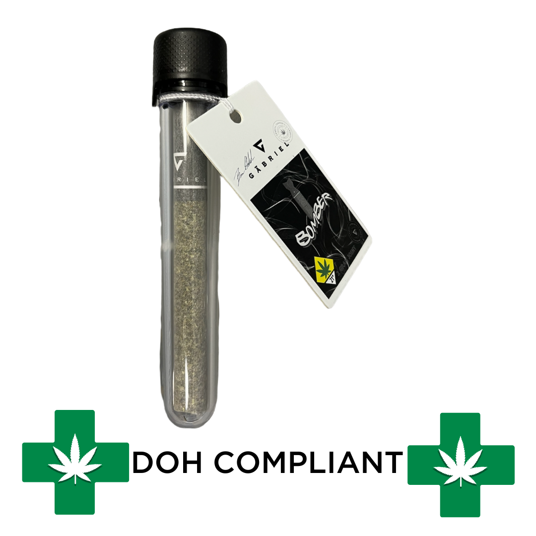 Photograph of product: DOH | Black Amber Bomber Pre-Roll | 2g