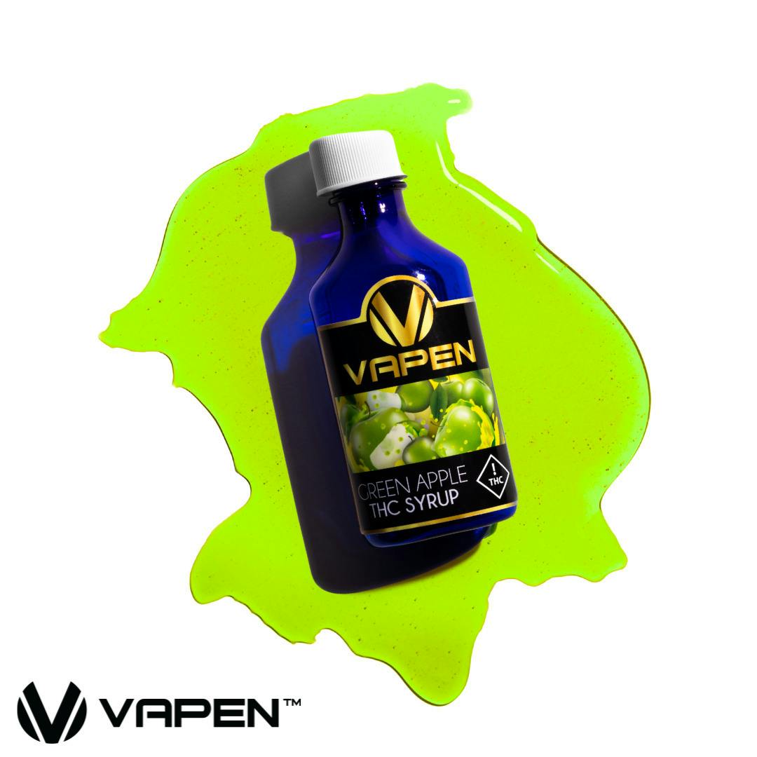 Photograph of product: Vapen - Green Apple Syrup