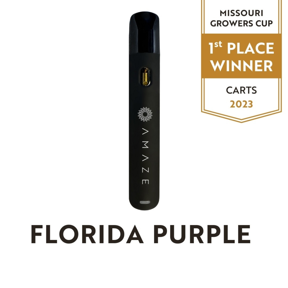 Photograph of product: AMAZE | Florida Purple Live Rosin Disposable