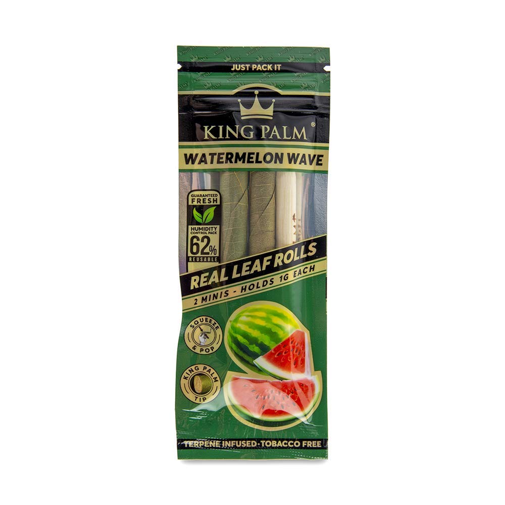 Photograph of product: King Palm Watermelon Wave 2 Pack Minis