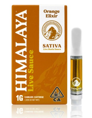 Photograph of product: ORANGE ELIXIR SAUCE CARTRIDGE 1G