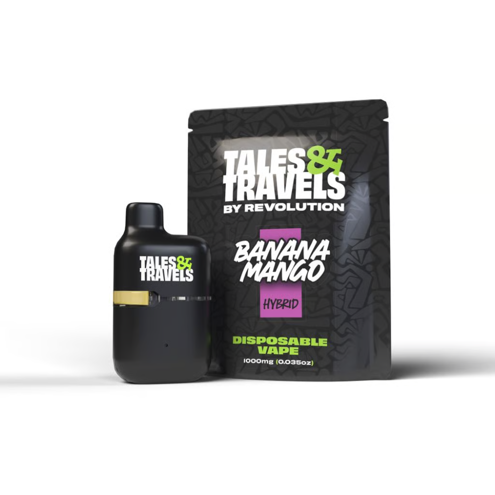 Photograph of product: T&T Pen 1000mg: Banana Mango