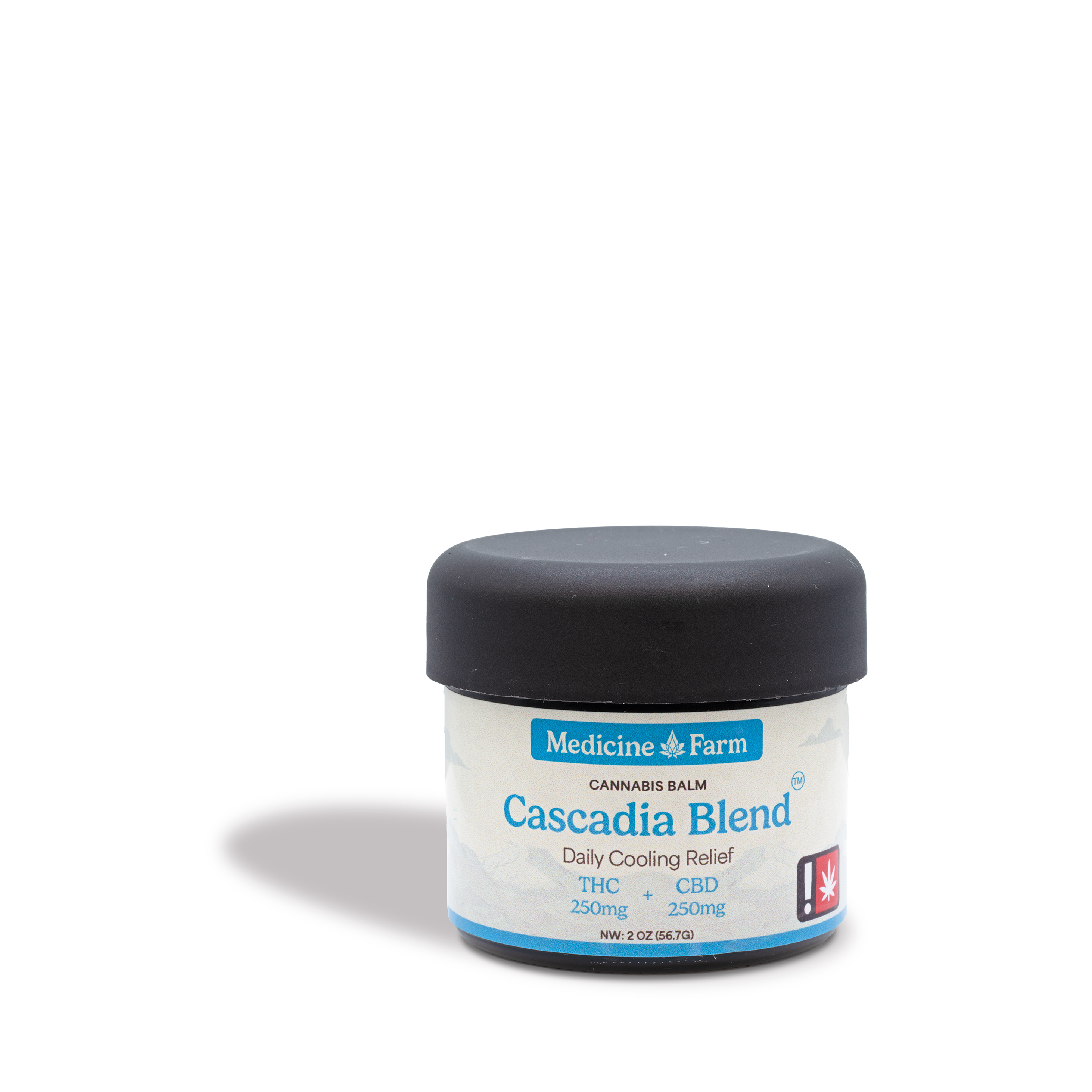 Photograph of product: Medicine Farm - Cascadia Blend 1:1 Balm 250mg - 2oz