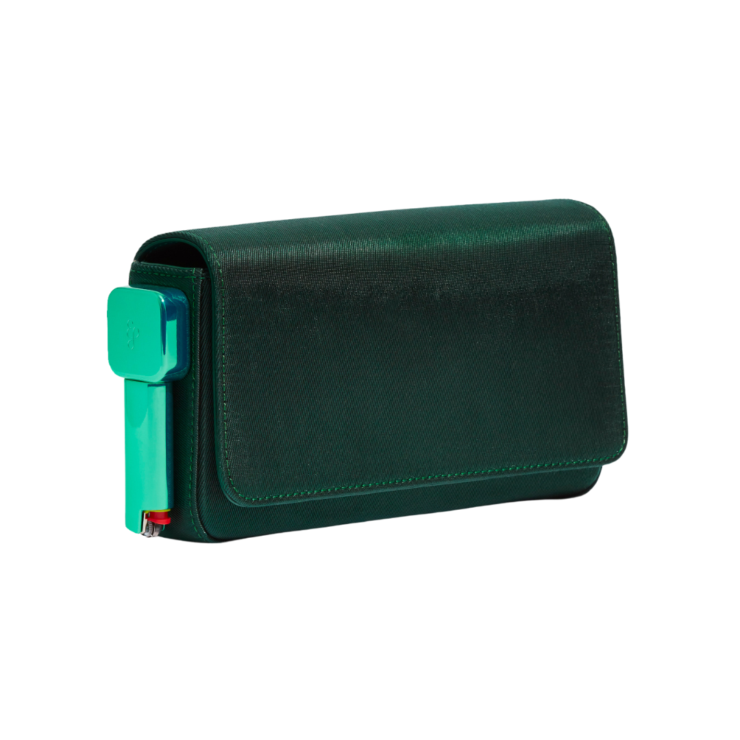 Photograph of product: Burn Clutch | Forest Green