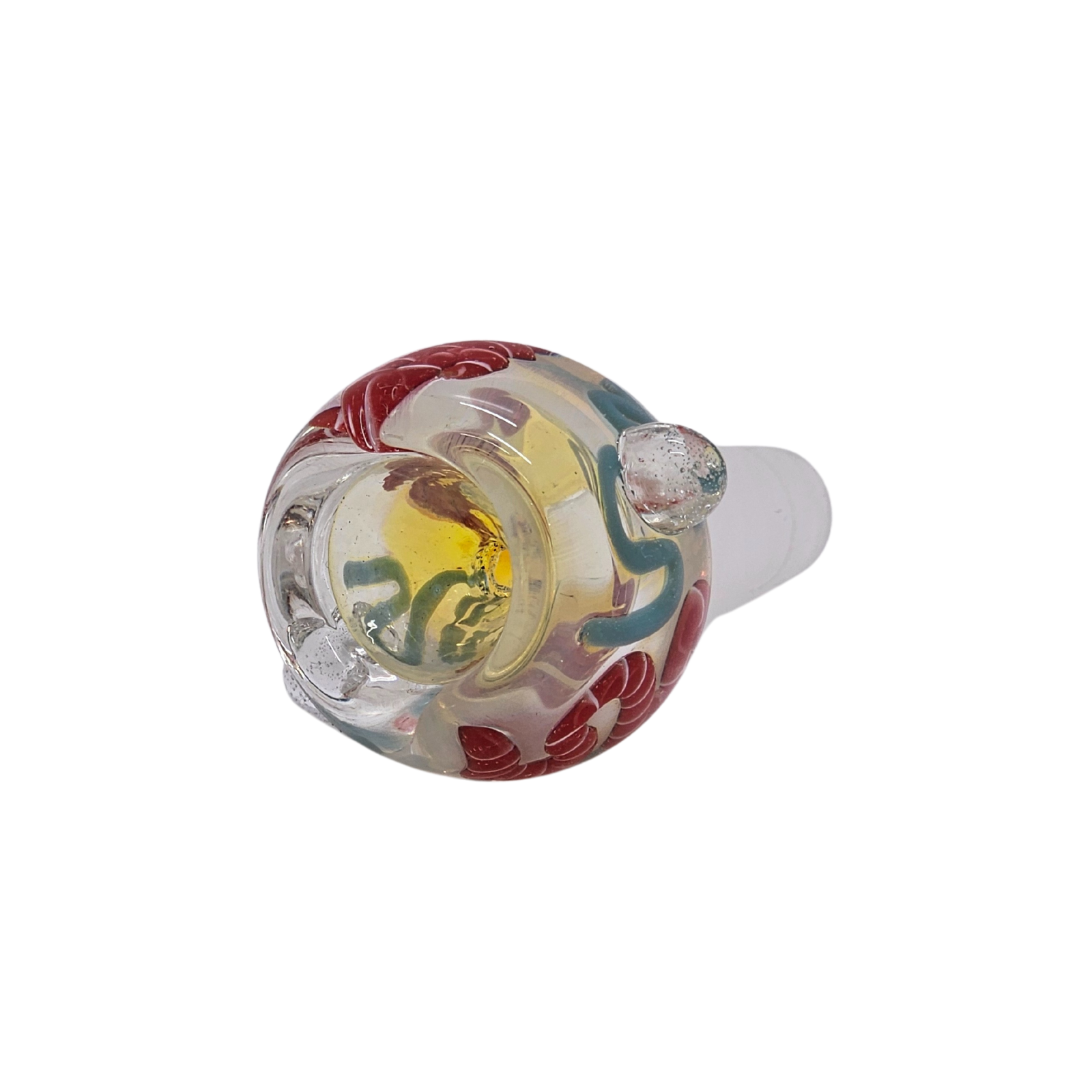 Photograph of product: Bowl | 14mm Glass on Glass Herb Slide | AFG