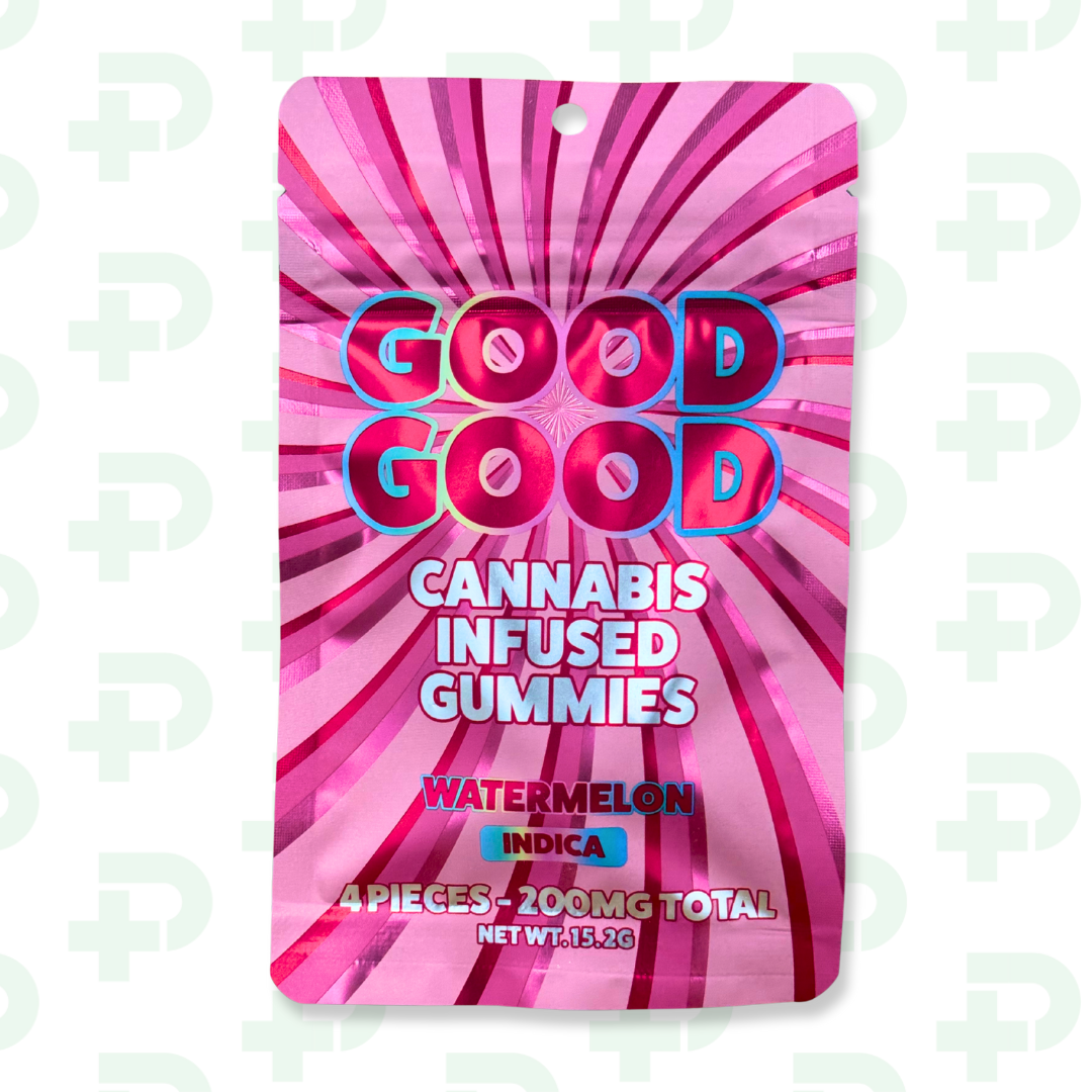 Photograph of product: Good Good 200mg Gummies - Watermelon