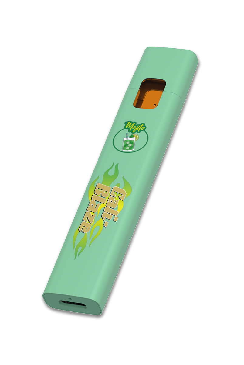 Photograph of product: Cali Blaze | Mojito | Live Resin Disposable Hybrid