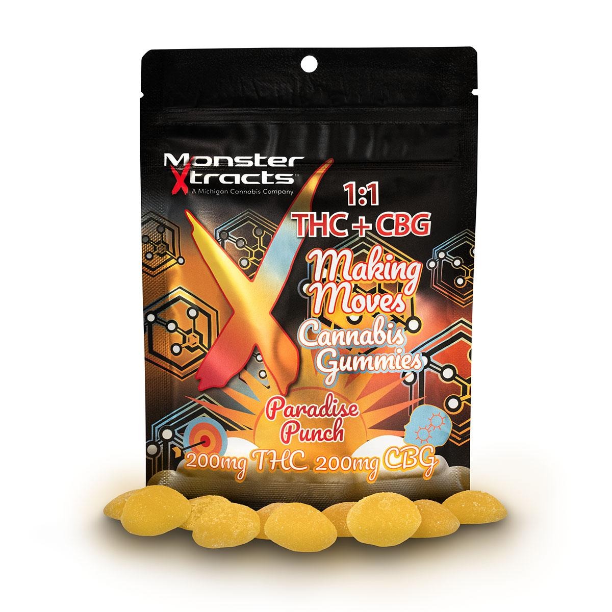 Photograph of product: Paradise Punch 1:1 (Thc/Cbg)