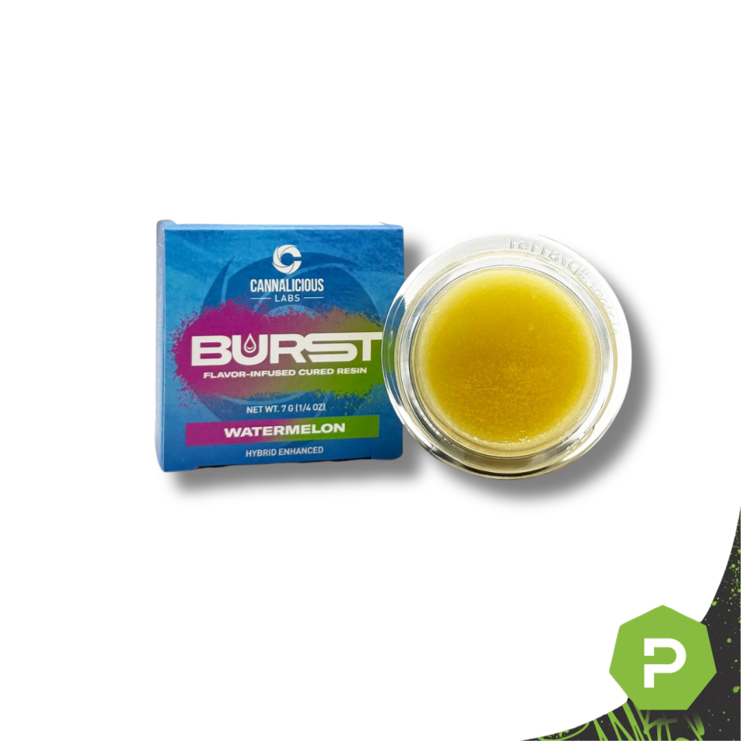 Photograph of product: Cannalicious | 7g Flavor Infused Cured Resin | Watermelon