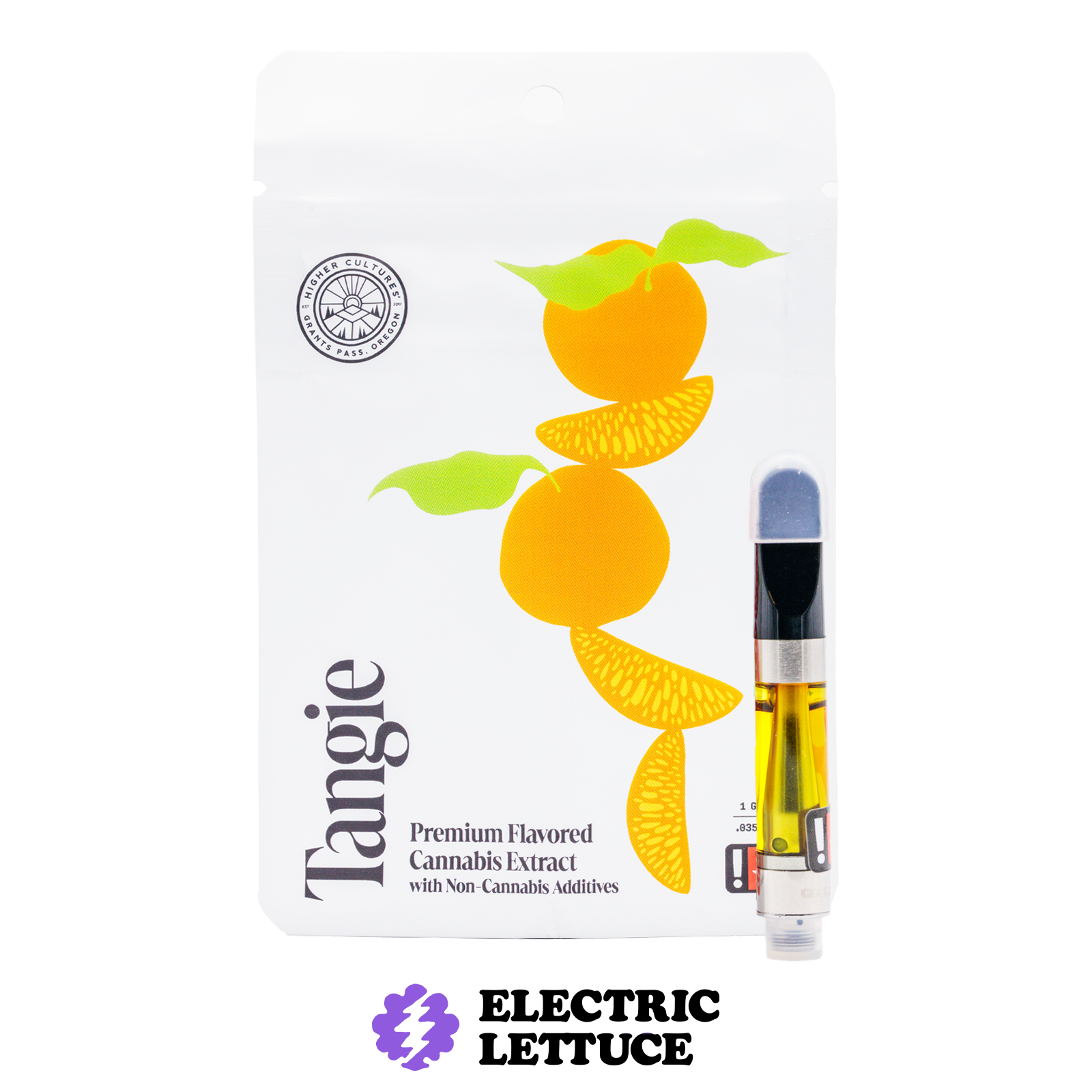Photograph of product: Higher Cultures Tangie Flavored Cartridge 1g