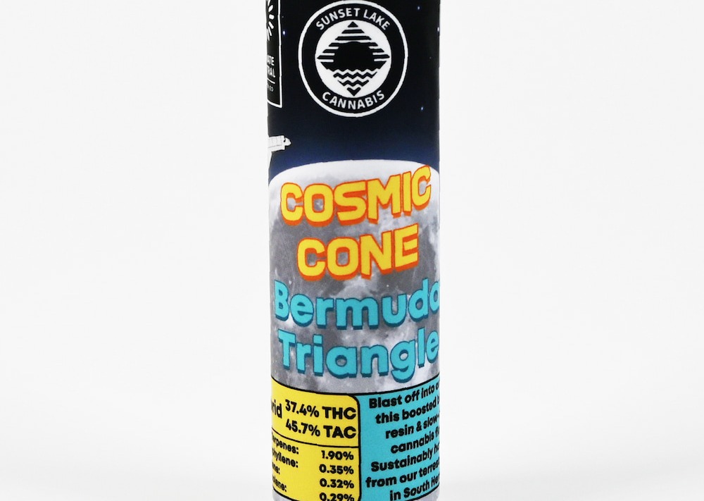 Photograph of product: Sunset Lake | Cosmic Cone - Bermuda Triangle