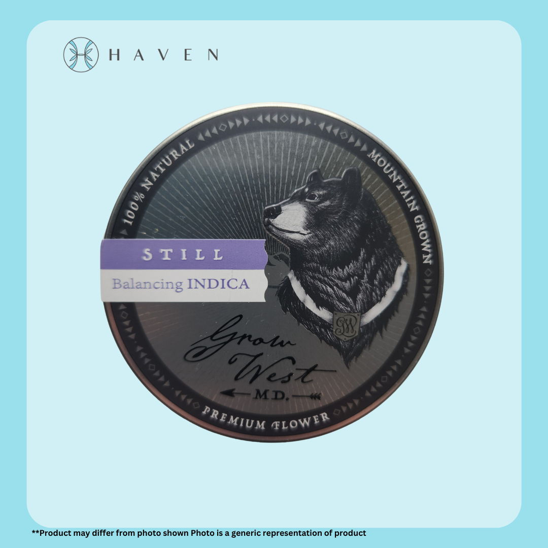 Photograph of product: 3.5g Trimmed Premium Tins Cloudberry OG (PrePacked Bud) | Grow West