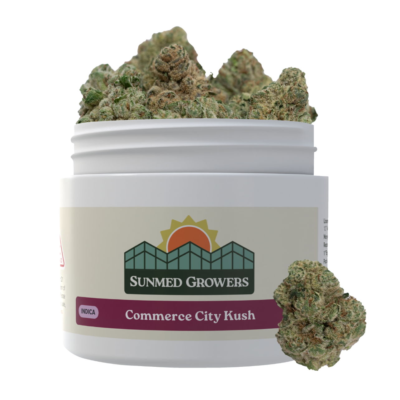 Photograph of product: (SMD) Commerce City Kush - 3.5g