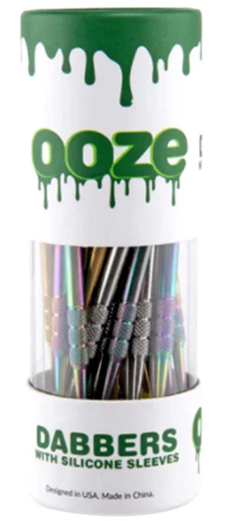 Photograph of product: Stainless Steel Dab Tool W/ Silicone Sleeves