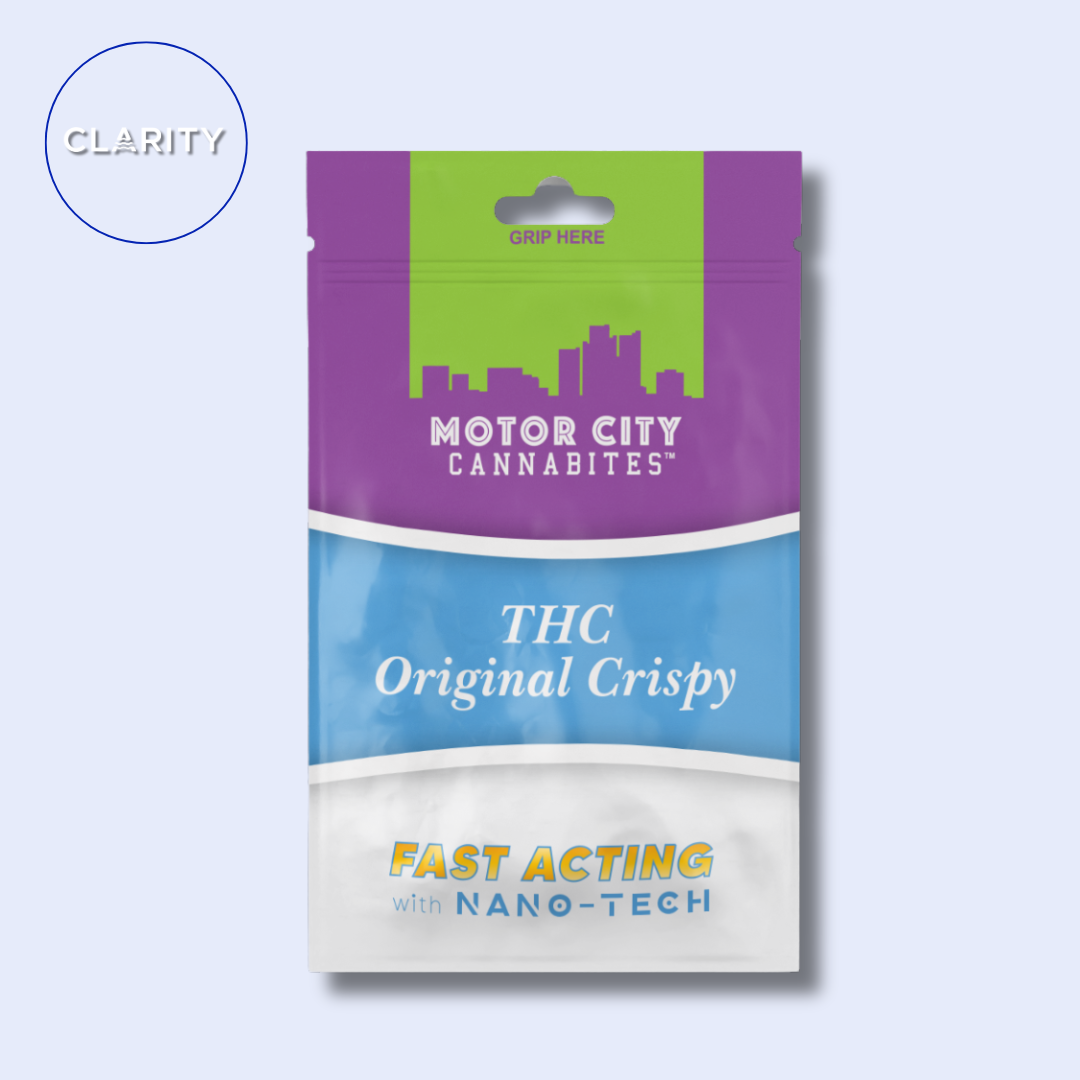 Photograph of product: Motor City Cannabites | 200mg Rice Crispy | Original