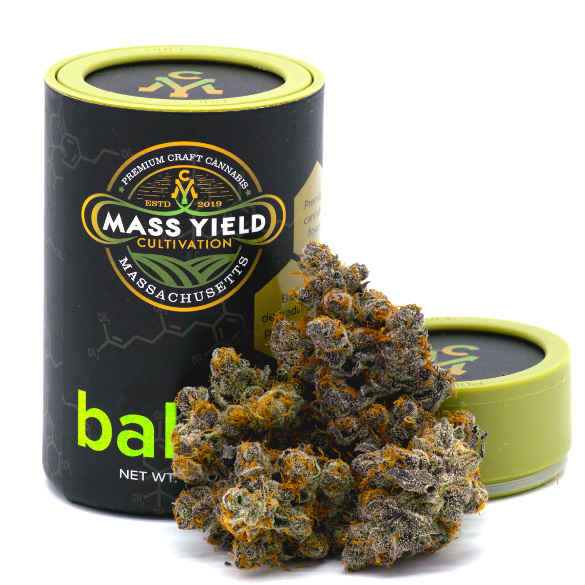 Photograph of product: Blueberry Cupcake - flower - 3.5g