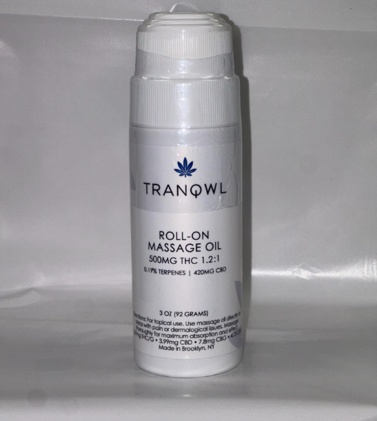 Photograph of product: Roll-On Massage Oil Topical