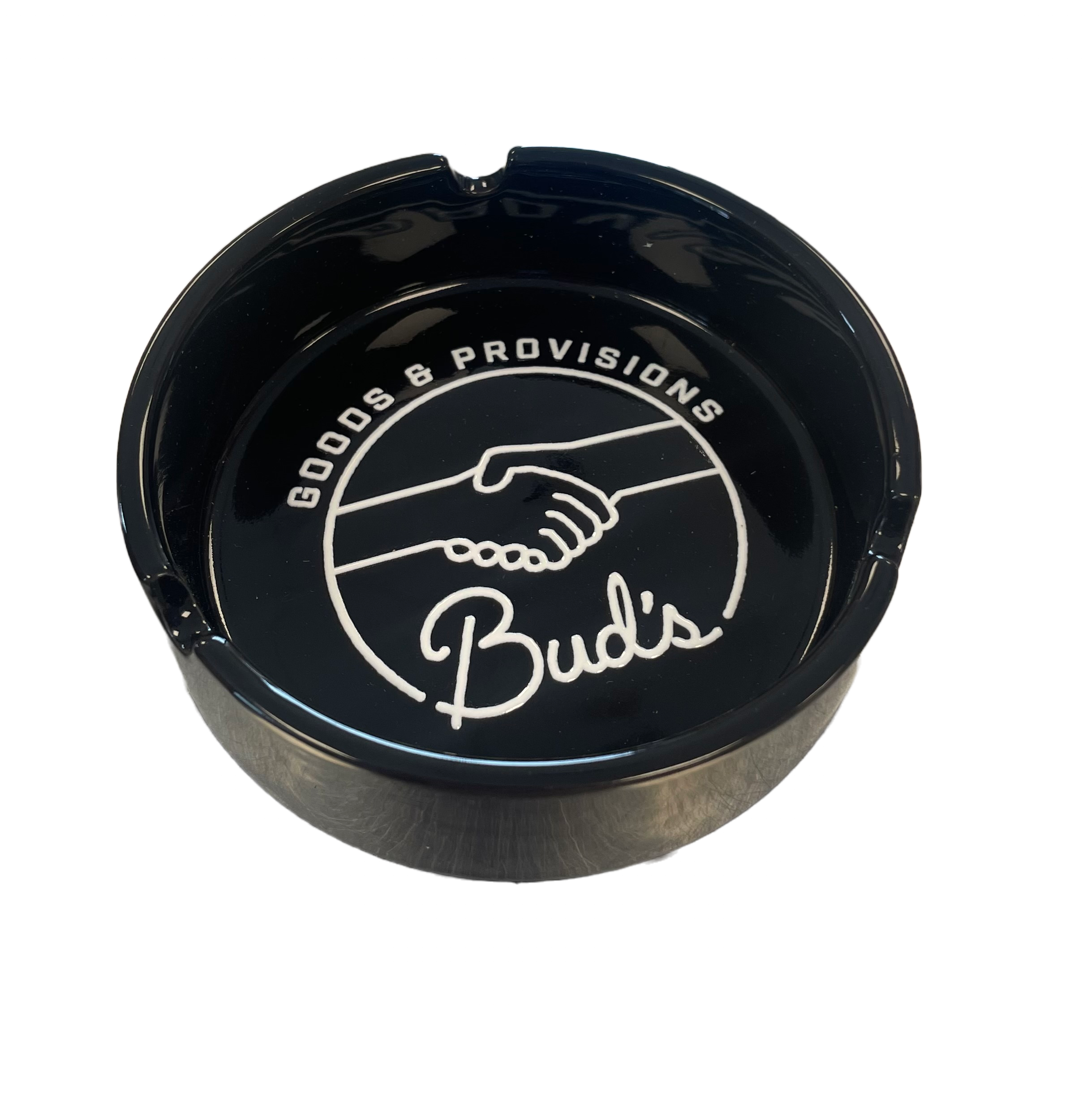 Photograph of product: Ceramic Ashtray - Black