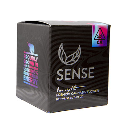 Photograph of product: Sense | Caramelz 8th premium indoor flower 3.5g | 26.90% TH-oui