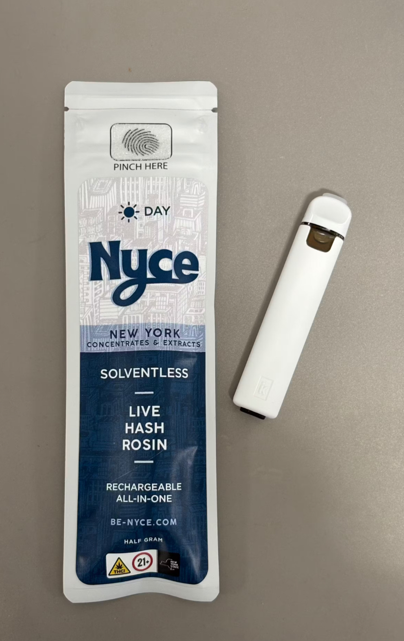 Photograph of product: Nyce - Disposable - Orange Crampop - 0.5g