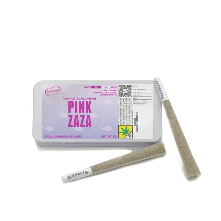 Photograph of product: Ooowee: Pink Zaza - PR 5pk