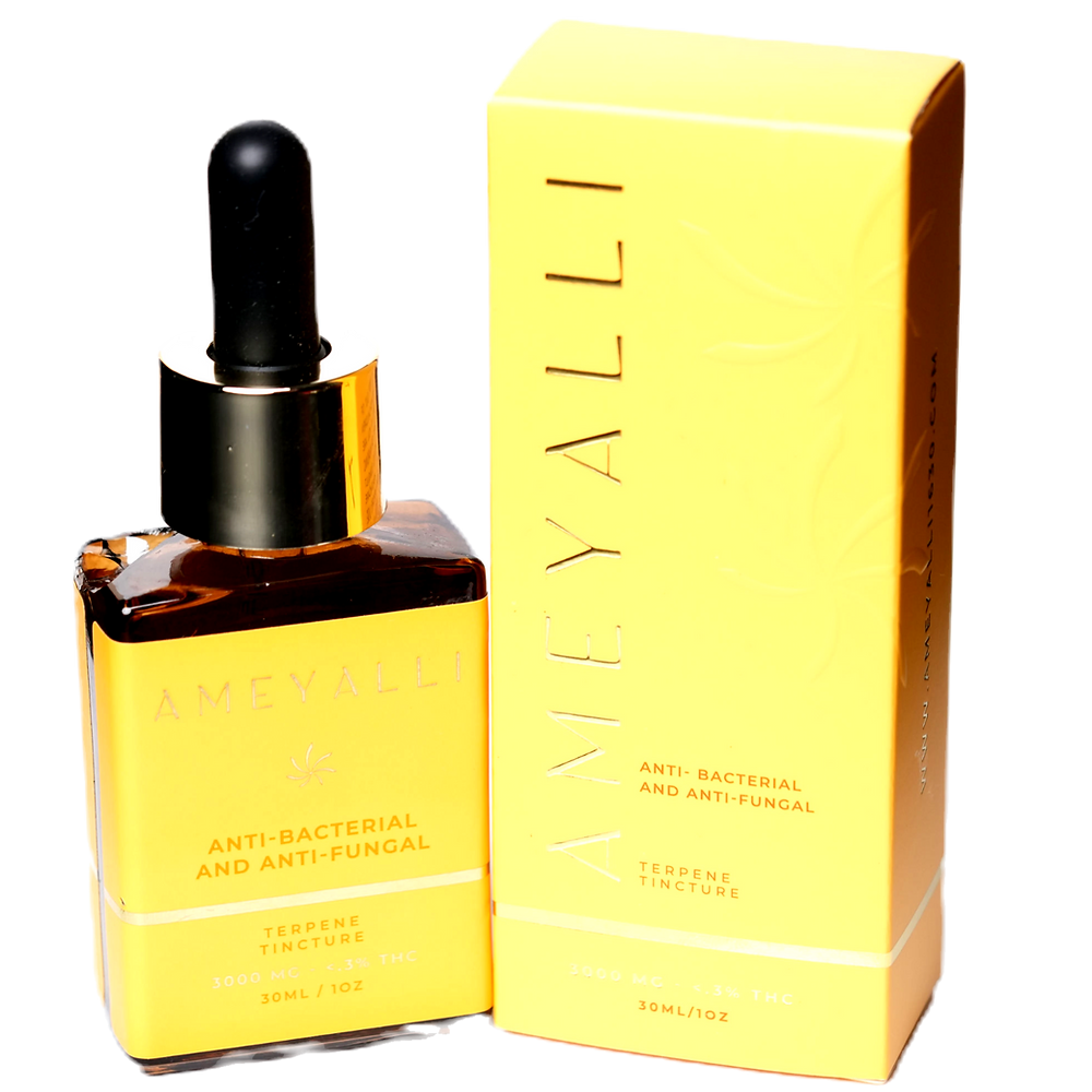Photograph of product: Ameyalli  Wellness | Tincture | Ameyalli Yellow | Anti-Bacterial and Anti-Fungal