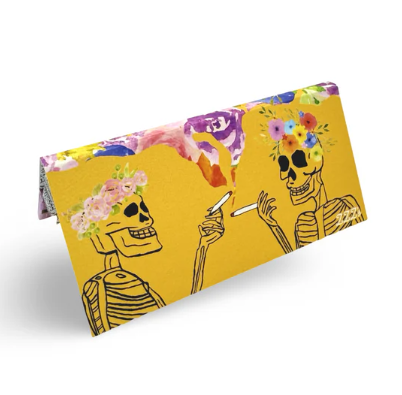 Photograph of product: ZZZ's King Size Slim Papers & Tips - Deadly Flower