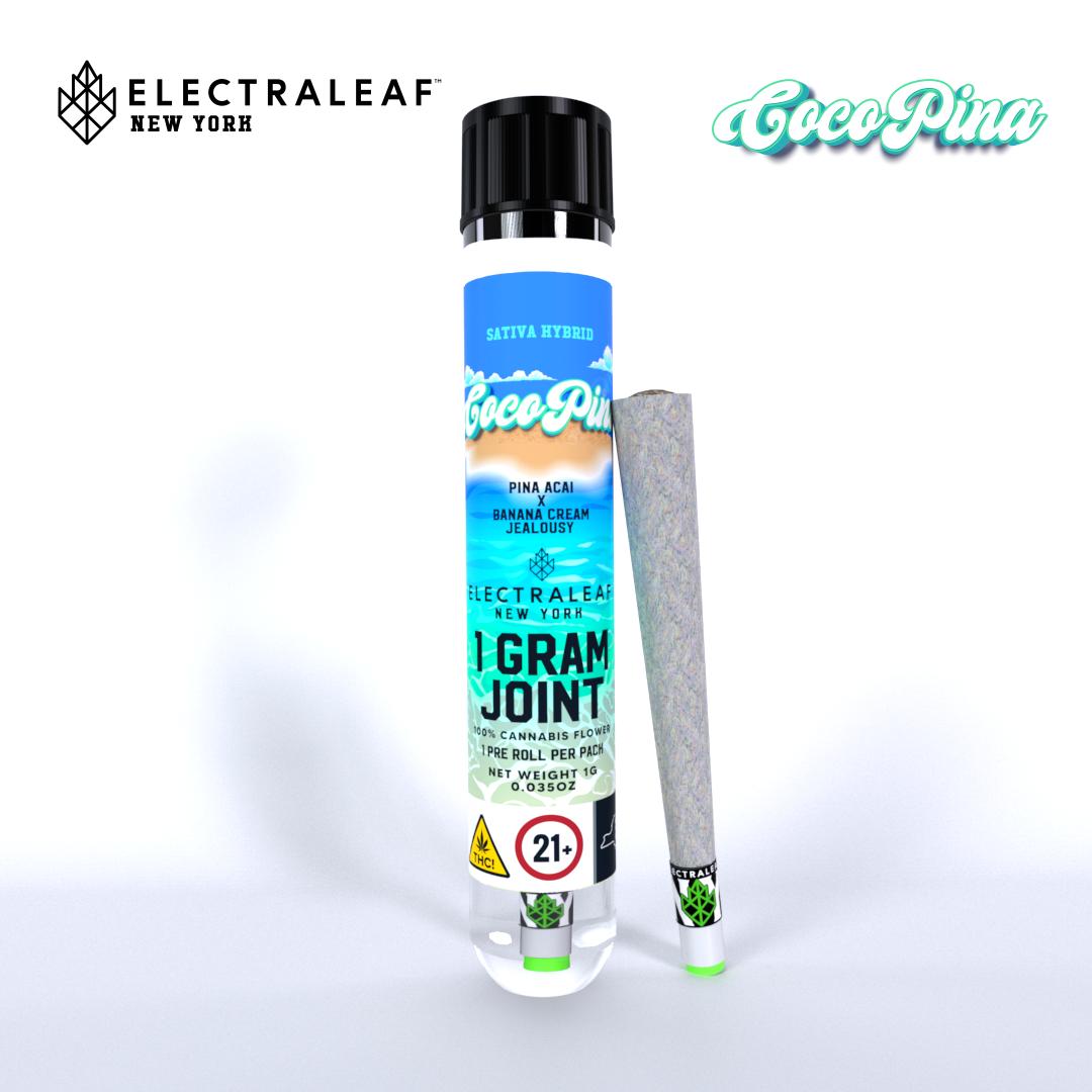 Photograph of product: Electraleaf - Pre Roll - Coco Pina - 1g