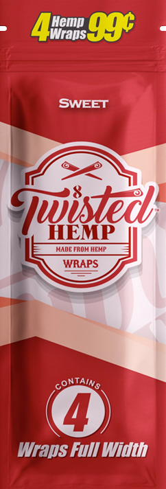 Photograph of product: Twisted Hemp Wraps | Sweet