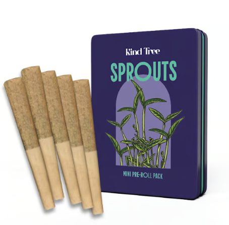 Photograph of product: Bubblegum Biscotti - Prerolls 5pk/1.75 g (.35g each)